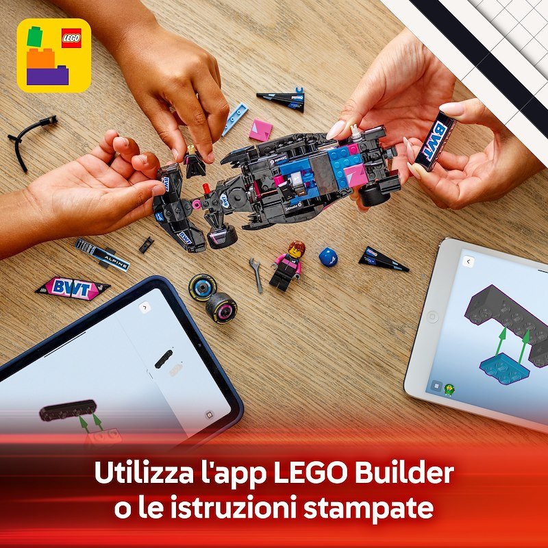 Lego® Speed Champions Auto da corsa BWT Alpine F1® Team A524 77248