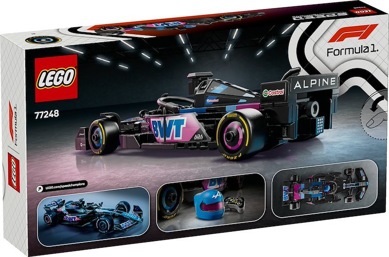 Lego® Speed Champions Auto da corsa BWT Alpine F1® Team A524 77248