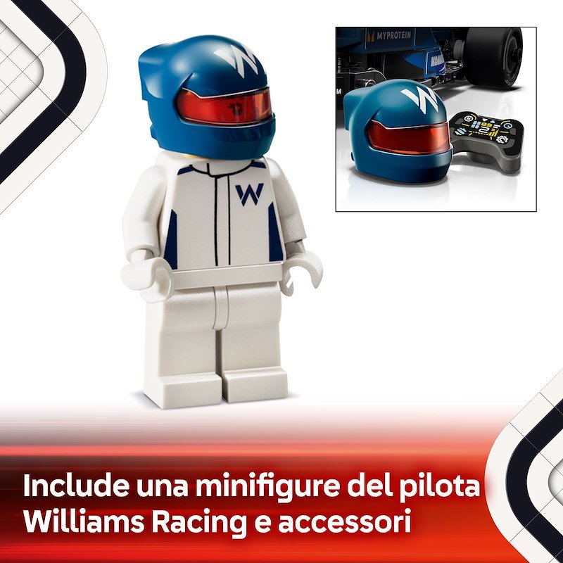 Lego® Speed Champions Auto da corsa F1® Williams Racing FW46 77249