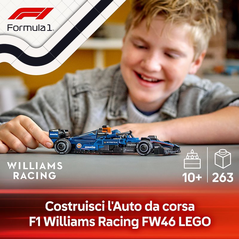 Lego® Speed Champions Auto da corsa F1® Williams Racing FW46 77249