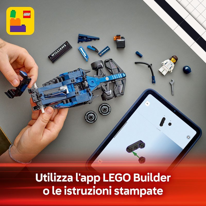 Lego® Speed Champions Auto da corsa F1® Williams Racing FW46 77249