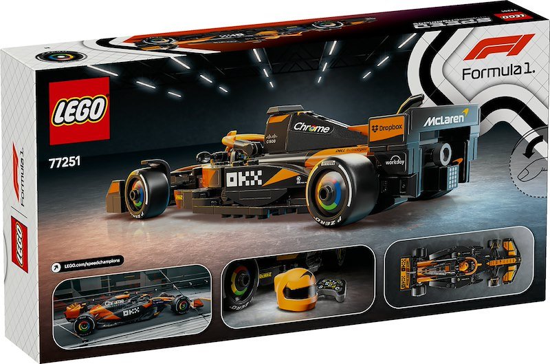 Lego® Speed Champions Auto da corsa McLaren F1 Team MCL38 77251