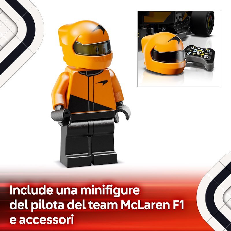 Lego® Speed Champions Auto da corsa McLaren F1 Team MCL38 77251