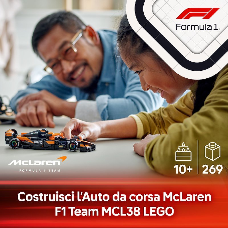 Lego® Speed Champions Auto da corsa McLaren F1 Team MCL38 77251
