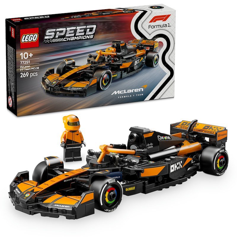 Lego® Speed Champions Auto da corsa McLaren F1 Team MCL38 77251