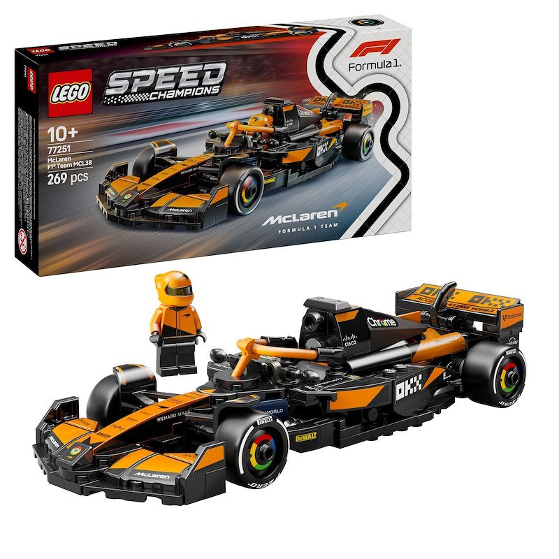 Lego® Speed Champions Auto da corsa McLaren F1 Team MCL38 77251