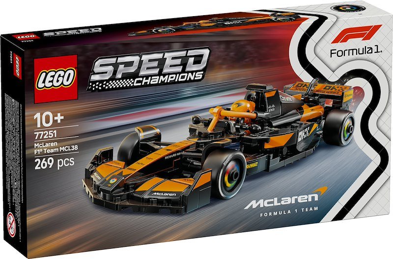 Lego® Speed Champions Auto da corsa McLaren F1 Team MCL38 77251