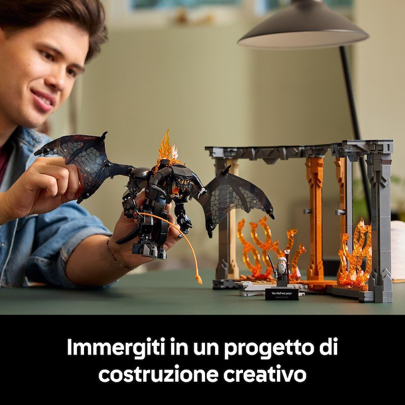 Lego® Il Signore degli Anelli: Book Nook del Balrog™ 10367