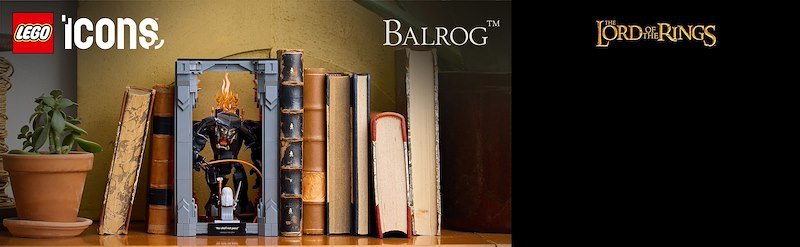 Lego® Il Signore degli Anelli: Book Nook del Balrog™ 10367