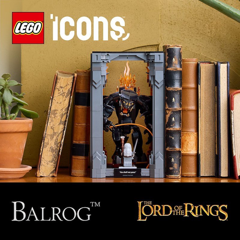 Lego® Il Signore degli Anelli: Book Nook del Balrog™ 10367