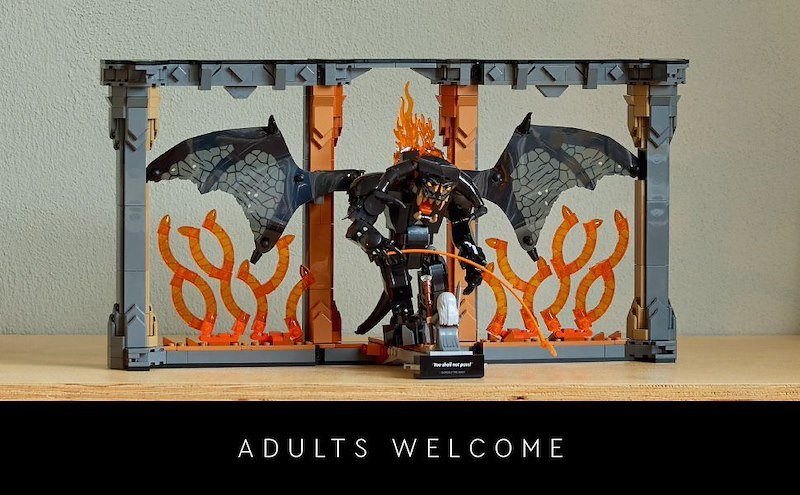 Lego® Il Signore degli Anelli: Book Nook del Balrog™ 10367