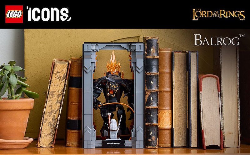 Lego® Il Signore degli Anelli: Book Nook del Balrog™ 10367