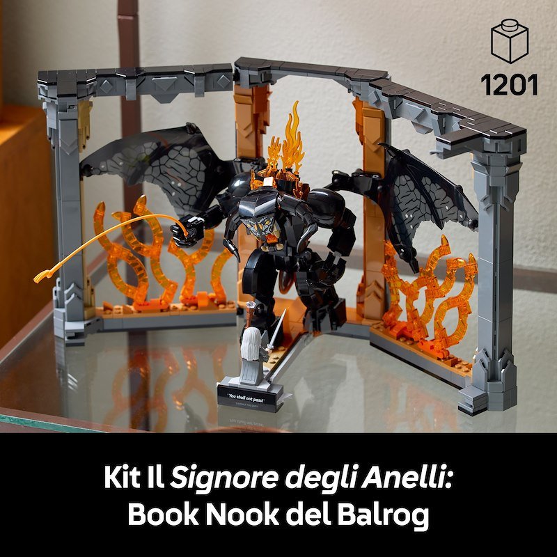 Lego® Il Signore degli Anelli: Book Nook del Balrog™ 10367