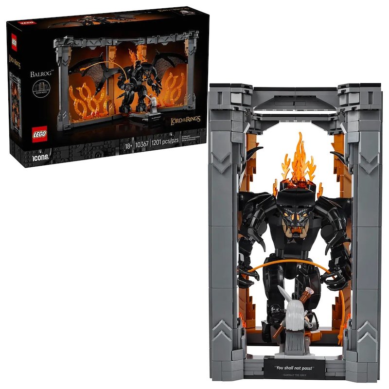 Lego® Il Signore degli Anelli: Book Nook del Balrog™ 10367