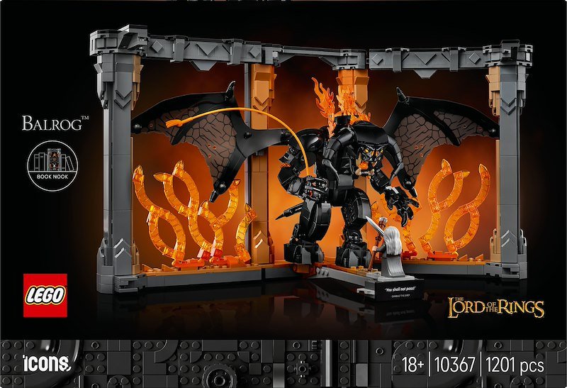 Lego® Il Signore degli Anelli: Book Nook del Balrog™ 10367