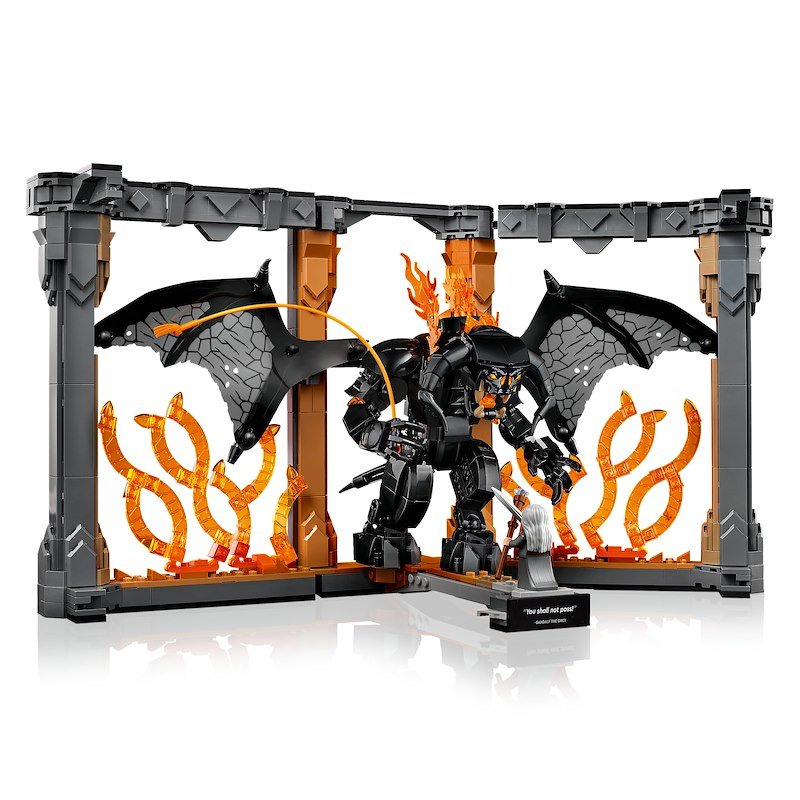 Lego® Il Signore degli Anelli: Book Nook del Balrog™ 10367