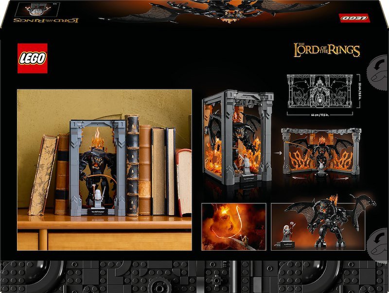 Lego® Il Signore degli Anelli: Book Nook del Balrog™ 10367