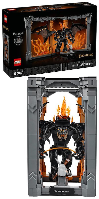 Lego® Il Signore degli Anelli: Book Nook del Balrog™ 10367
