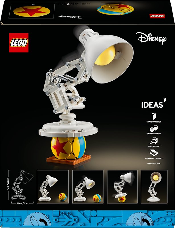 Lego® Ideas Disney Pixar Luxo Jr 21357