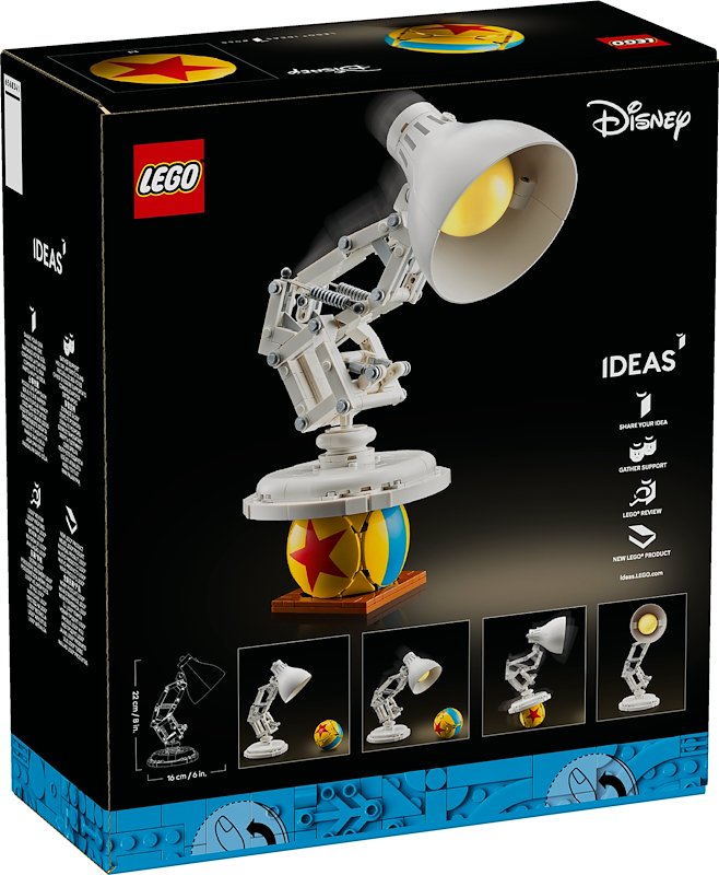 Lego® Ideas Disney Pixar Luxo Jr 21357