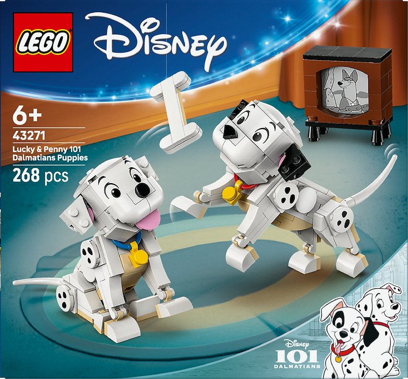 Lego® Pongo e Peggy - La carica dei cento e uno 43271