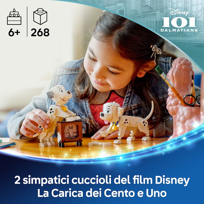 Lego® Pongo e Peggy - La carica dei cento e uno 43271