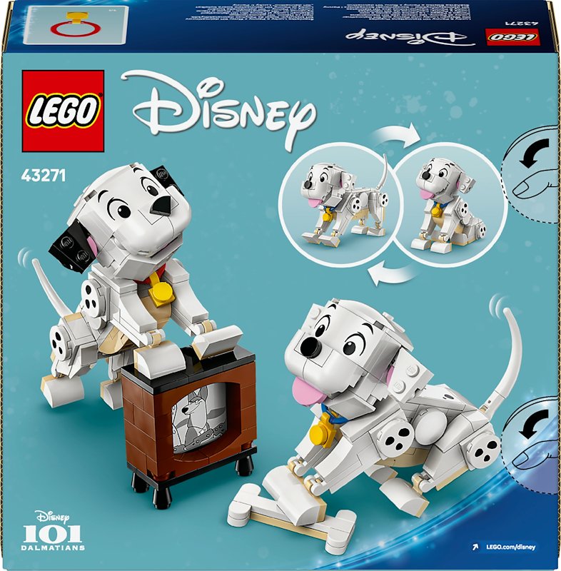 Lego® Pongo e Peggy - La carica dei cento e uno 43271