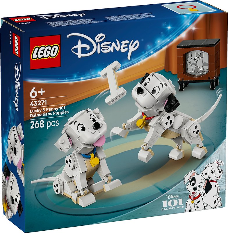 Lego® Pongo e Peggy - La carica dei cento e uno 43271