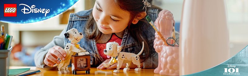 Lego® Pongo e Peggy - La carica dei cento e uno 43271