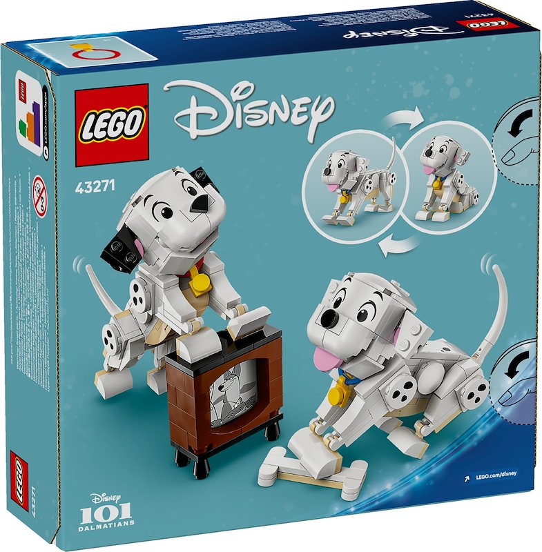 Lego® Pongo e Peggy - La carica dei cento e uno 43271