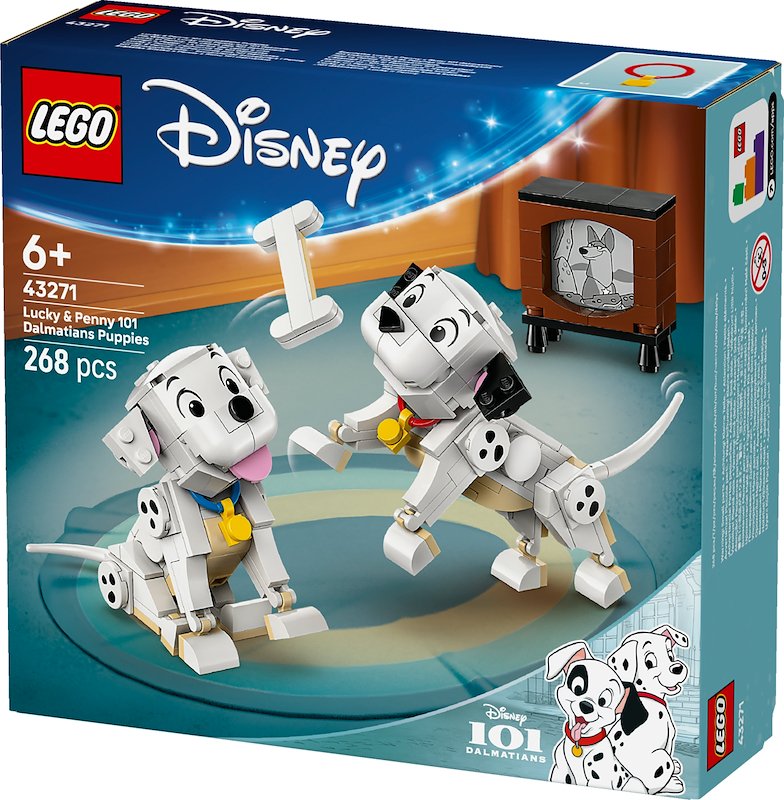 Lego® Pongo e Peggy - La carica dei cento e uno 43271