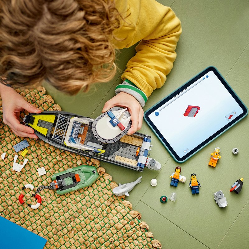 Lego® Inseguimento del motoscafo della Polizia 60456