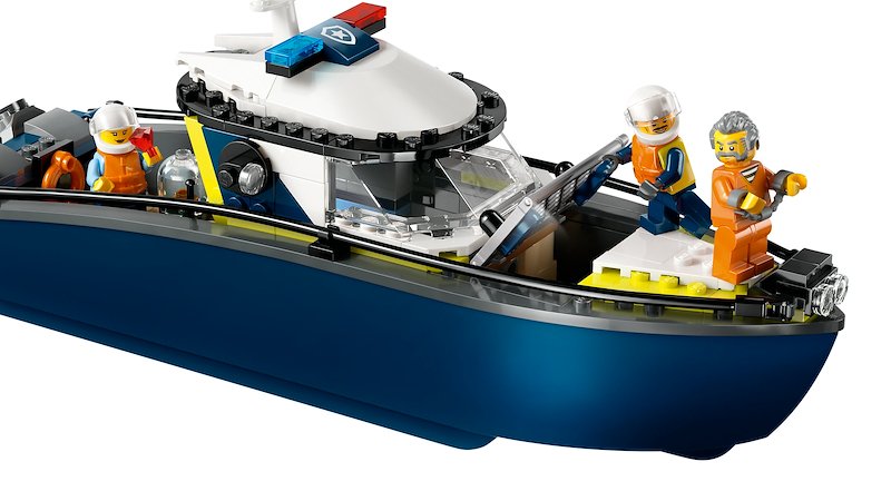 Lego® Inseguimento del motoscafo della Polizia 60456