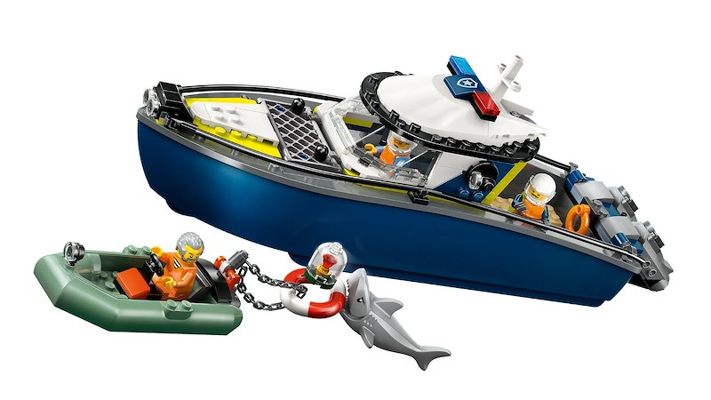 Lego® Inseguimento del motoscafo della Polizia 60456