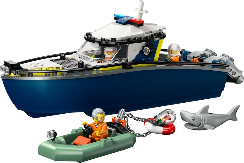 Lego® Inseguimento del motoscafo della Polizia 60456