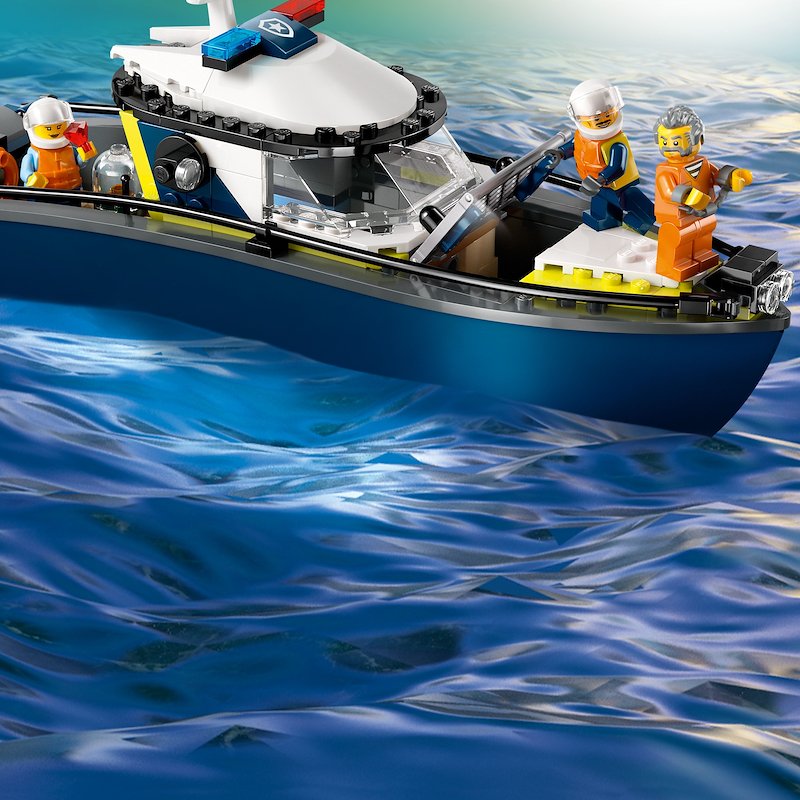 Lego® Inseguimento del motoscafo della Polizia 60456