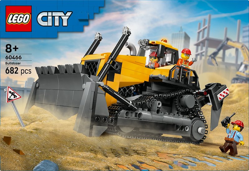 Lego® Bulldozer giallo 60466