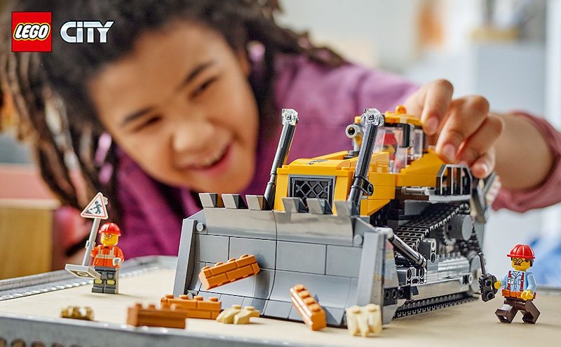 Lego® Bulldozer giallo 60466