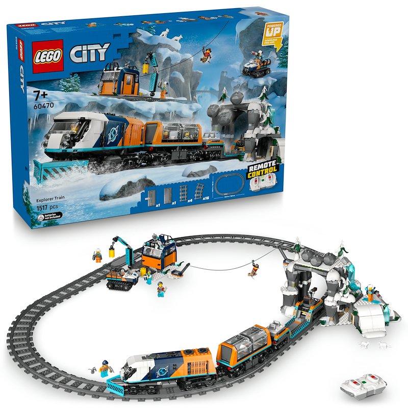 Lego® Treno espresso artico degli esploratori 60470