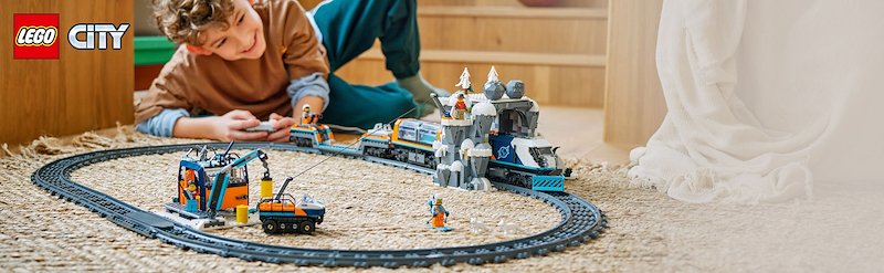 Lego® Treno espresso artico degli esploratori 60470