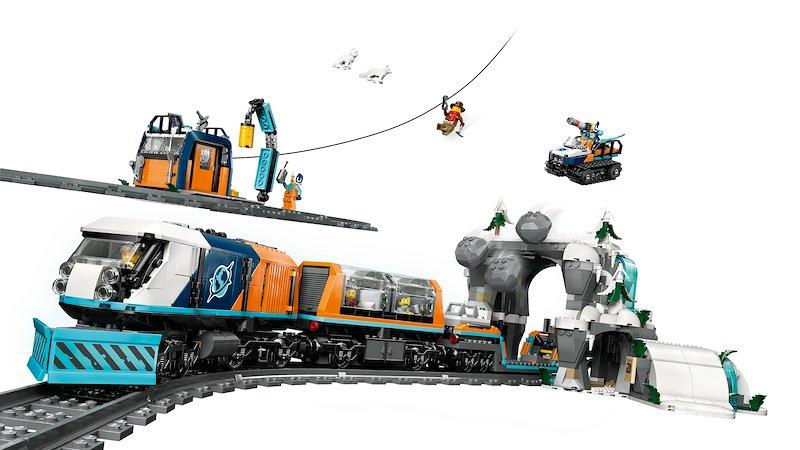 Lego® Treno espresso artico degli esploratori 60470