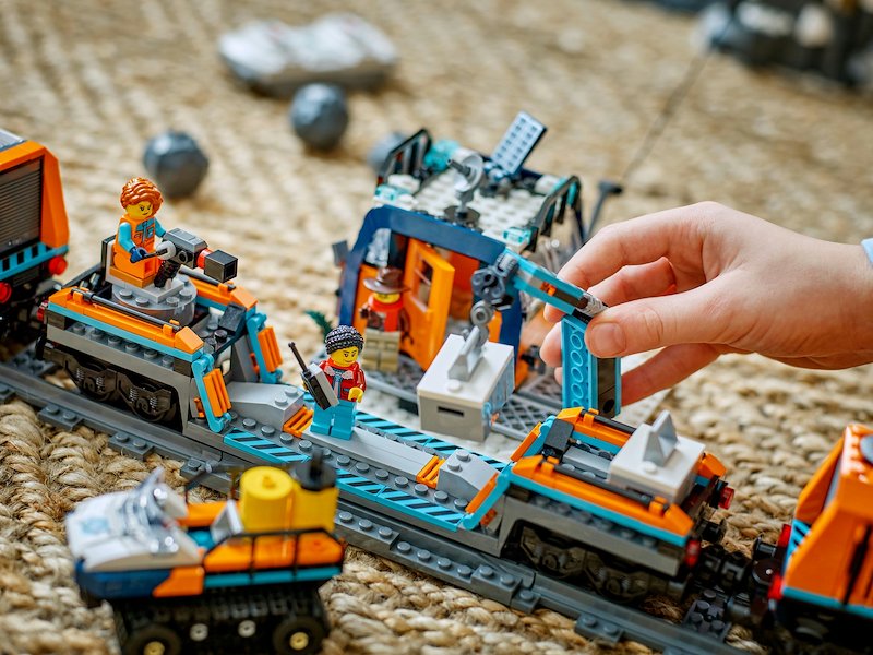 Lego® Treno espresso artico degli esploratori 60470