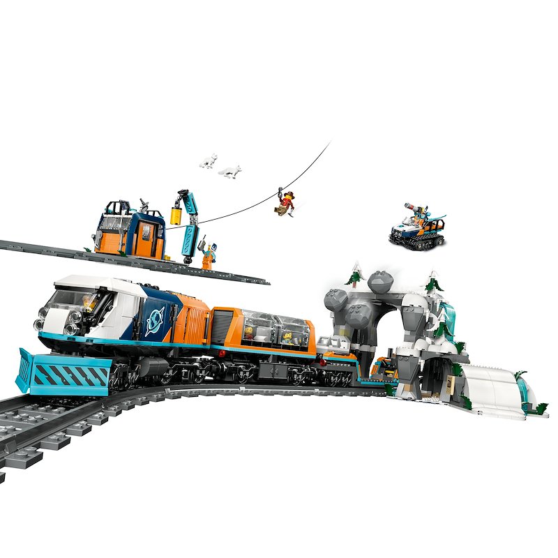 Lego® Treno espresso artico degli esploratori 60470