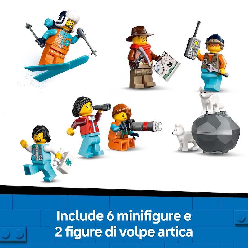 Lego® Treno espresso artico degli esploratori 60470