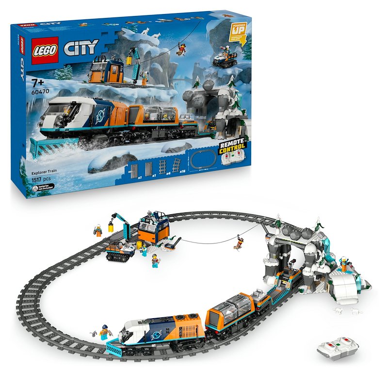 Lego® Treno espresso artico degli esploratori 60470