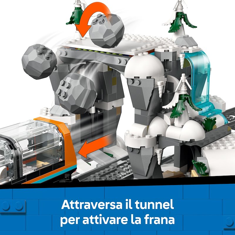 Lego® Treno espresso artico degli esploratori 60470