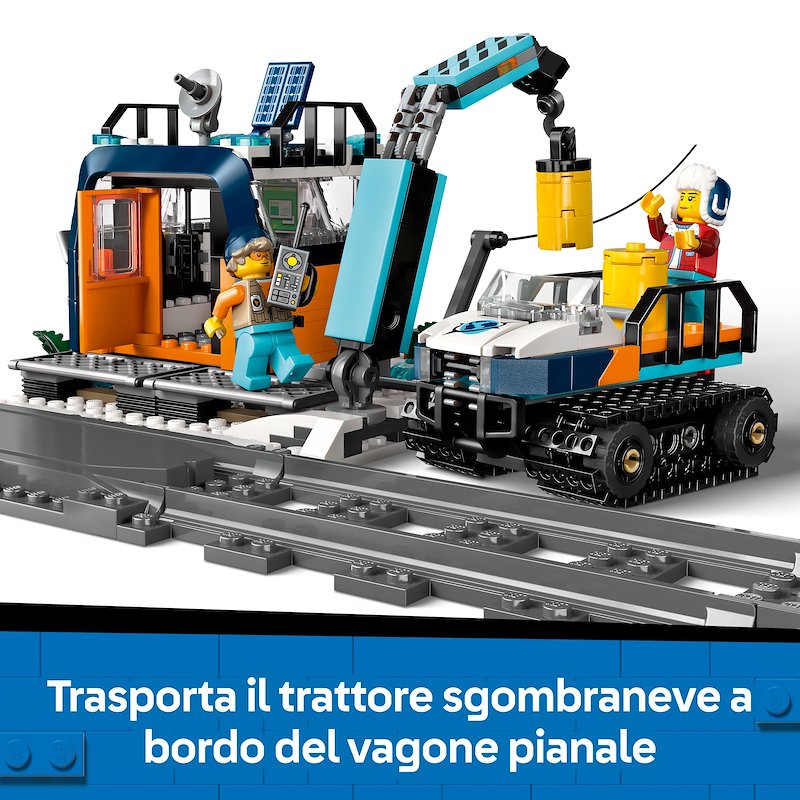 Lego® Treno espresso artico degli esploratori 60470