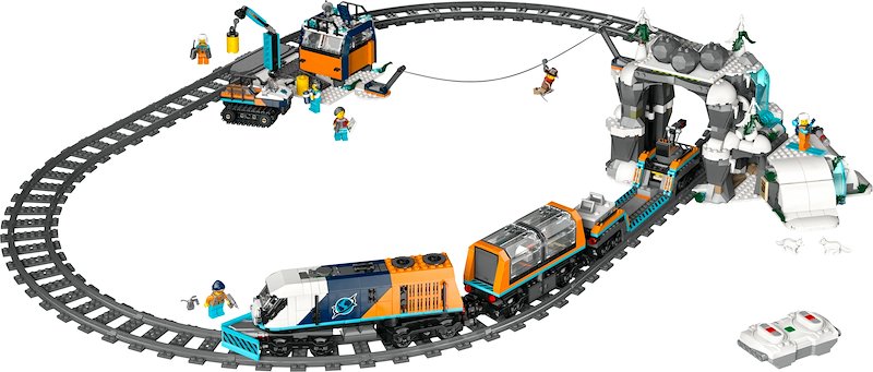 Lego® Treno espresso artico degli esploratori 60470