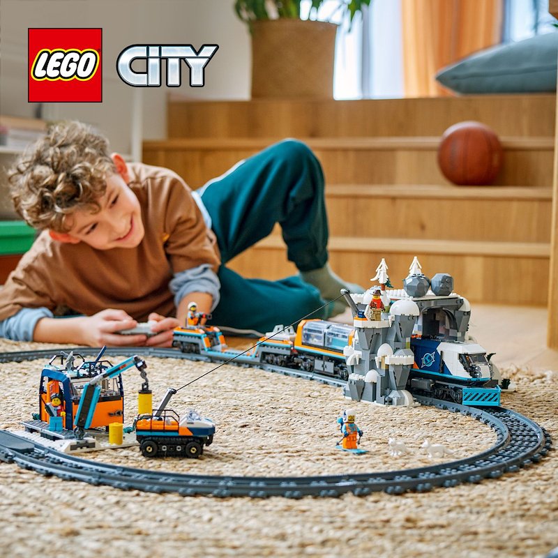 Lego® Treno espresso artico degli esploratori 60470