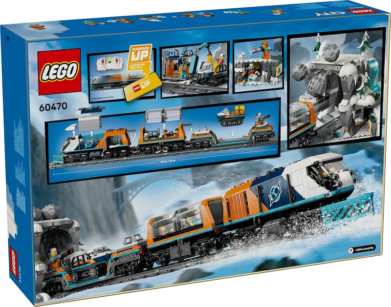 Lego® Treno espresso artico degli esploratori 60470